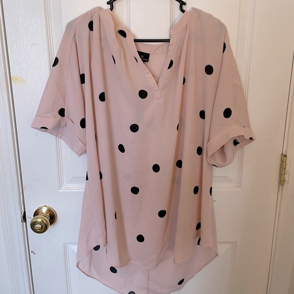 This shirt is great for the office or a causal brunch